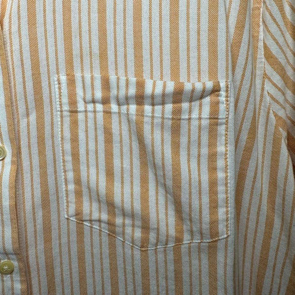 MADEWELL Oversized Ex-Boyfriend Shirt in Glenn Stripe Large - Picture 3 of 8